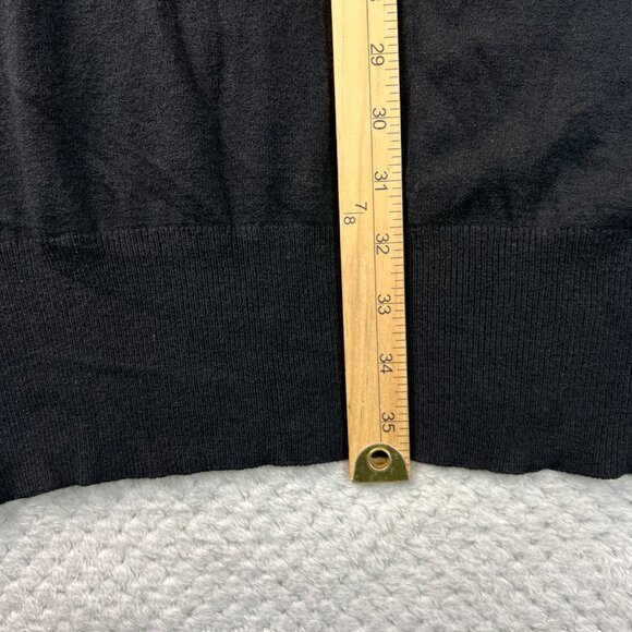 VDP Via Delle Perle Wool Dress Embellished Zwarov Elements Quiet Luxury Sz 44 - Picture 7 of 16